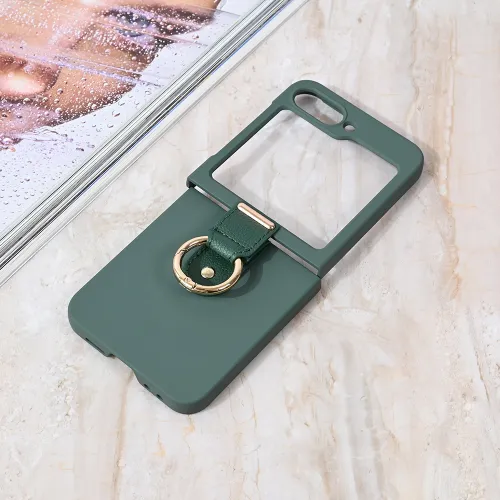 Futrola - maska Slim PC Protective za Samsung Galaxy Z Flip 6 tamno zelena.