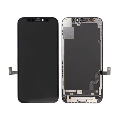 LCD ekran / displej za iPhone 12 mini + touchscreen Black (LTPS-TFT LCD TDDI-Incell (RJ).