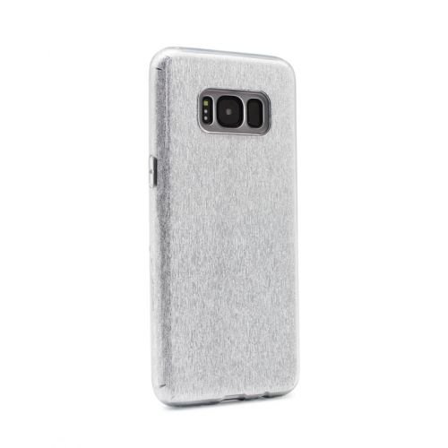 Futrola - maska Crystal Dust za Samsung G955 S8 Plus srebrna.