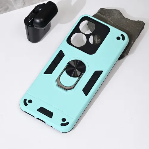 Futrola - maska Hard Ring za Xiaomi Redmi 13 4G (EU) mint.