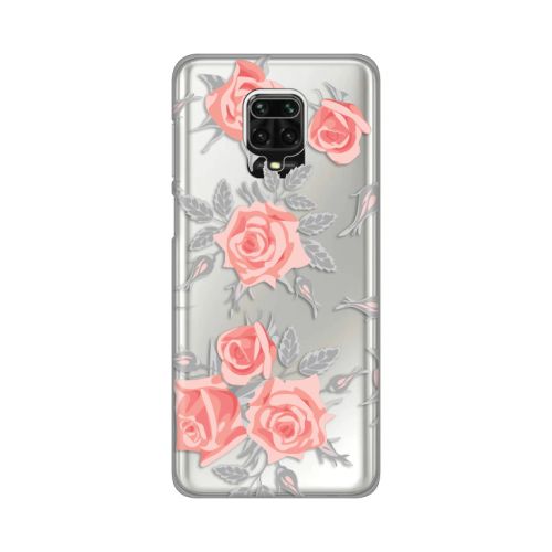 Silikonska futrola - maska print Skin za Xiaomi Redmi Note 9 Pro/Note 9 Pro Max/Note 9S Elegant Roses.