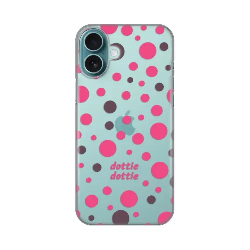 Silikonska futrola - maska print Skin za iPhone 16 Plus 6.9 Dottie Dottie.