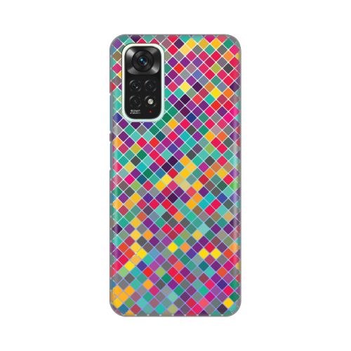 Silikonska futrola - maska print Skin za Xiaomi Redmi Note 11/Redmi Note 11s Colorful cubes.