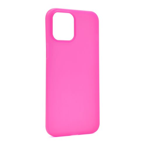 Futrola - maska ultra tanki KOLOR za iPhone 12 Pro Max (6.7) pink (MS).