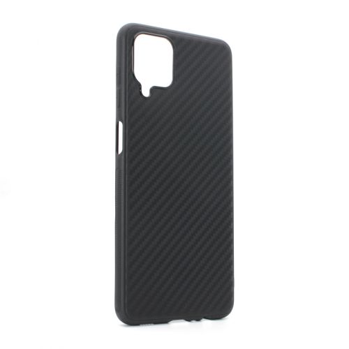 Futrola - maska Carbon fiber za Samsung A125F Galaxy A12 crna.