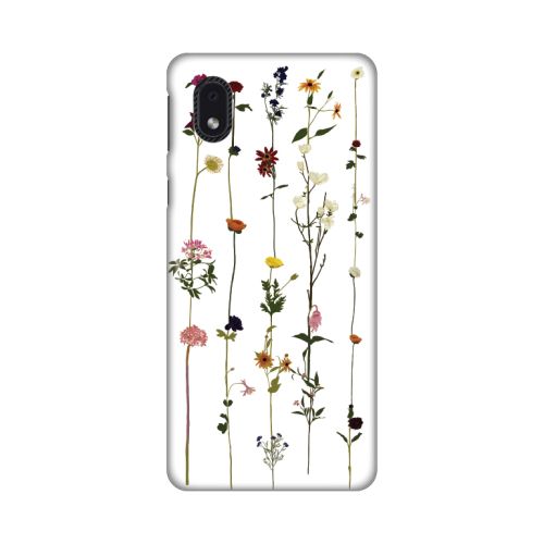 Silikonska futrola - maska print Skin za Samsung A013F Galaxy A01 Core Flower.