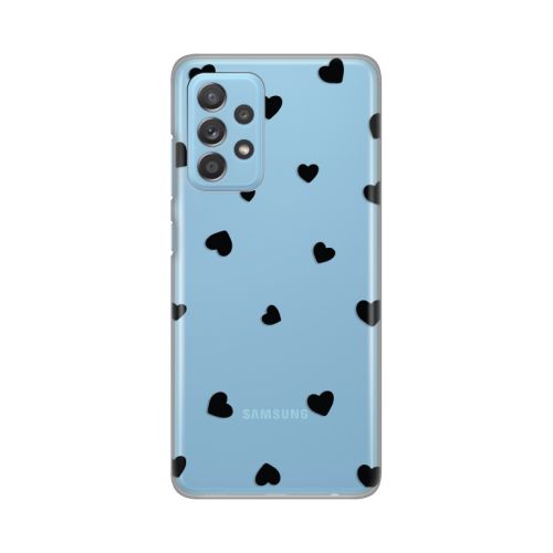 Silikonska futrola - maska print Skin za Samsung A536 Galaxy A53 5G Hearts.