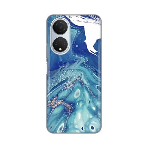 Silikonska futrola - maska print za Huawei Honor X7 Blue Marble.