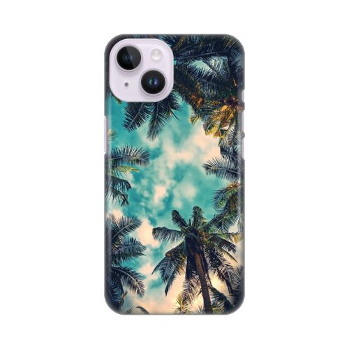 Silikonska futrola - maska print Skin za iPhone 14 6.1 Palm tree.