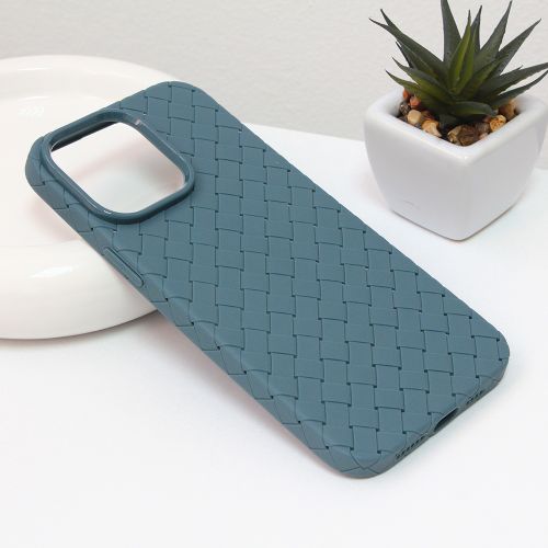 Futrola - maska Weave case za iPhone 14 Pro Max 6.7 svetlo zelena.