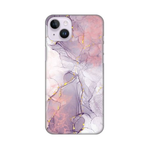 Silikonska futrola - maska print za iPhone 14 Plus 6.7 Pink Marble.