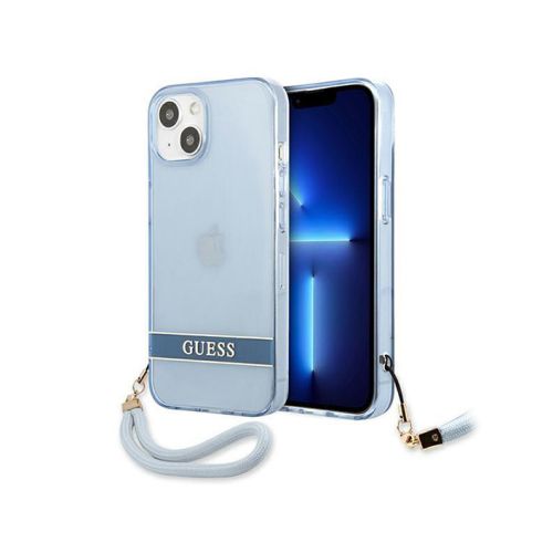 Futrola - maska Guess Hc PC/TPU Translucent za iPhone 13 mini 5.4 plava(GUHCP13SHTSGSB).