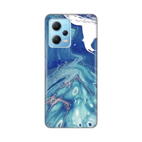 Silikonska futrola - maska print za Xiaomi Redmi Note 12 5G (EU) Blue Marble.