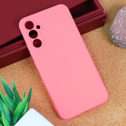 Futrola - maska Teracell Giulietta za Samsung A346 Galaxy A34 5G 5G mat roze.