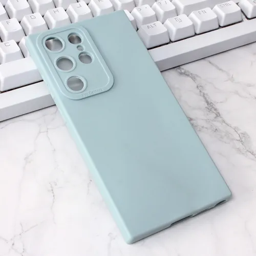 Futrola - maska Silikon Pro Camera za Samsung S918 Galaxy S23 Ultra svetlo plava.