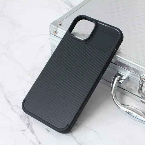 Futrola - maska Defender Carbon za iPhone 15 Plus 6.7 crna.
