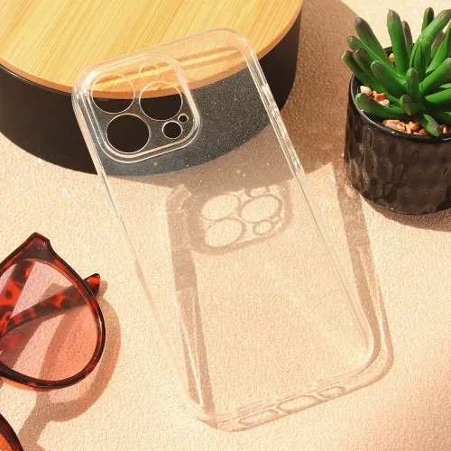 Futrola - maska Sparkle Dust za iPhone 13 Pro 6.1 Transparent.