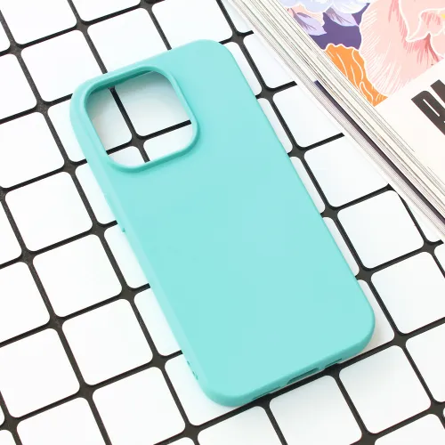 Futrola - maska Nano Silikon za iPhone 15 Pro 6.1 mint.