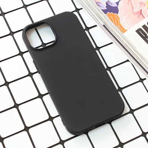 Futrola - maska Nano Silikon za iPhone 15 6.1 crna.