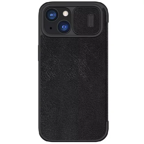 Futrola - maska Nillkin Qin Pro za iPhone 15 6.1 crna.