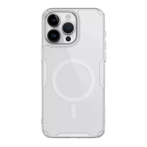 Futrola - maska Nillkin Nature Pro Magnetic za iPhone 15 Pro 6.1 Transparent.
