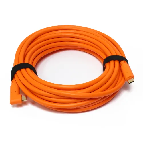 USB Data kabl za SLR camere fast Data Transfer Type c na Type c narandzasti 8m.