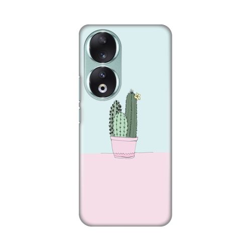 Silikonska futrola - maska print za Huawei Honor 90 Cactus.