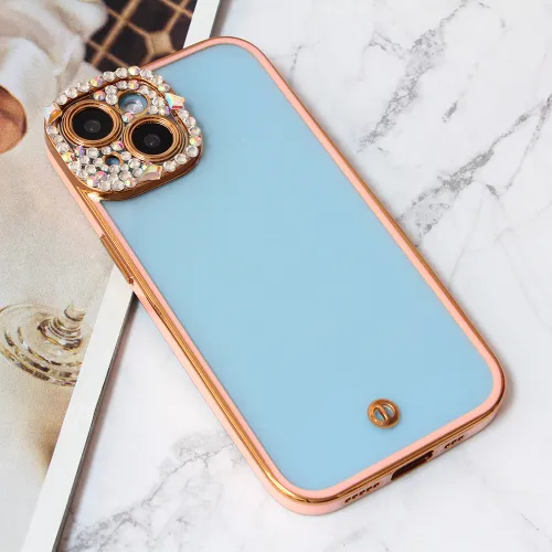 Futrola - maska Cirkon Camera za iPhone 15 6.1 roze.