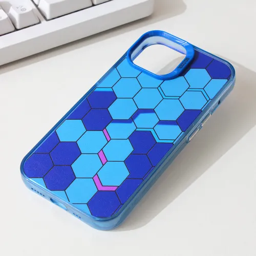 Futrola - maska Honeycomb Color za iPhone 14 6.1 type 5.