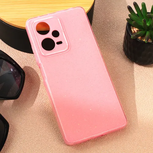 Futrola - maska Sparkle Dust za Xiaomi Redmi Note 12 Pro Plus (EU) roze.