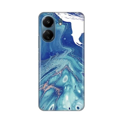 Silikonska futrola - maska print za Xiaomi Redmi 13C Blue Marble.