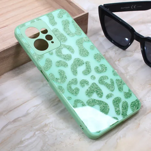 Futrola - maska Shiny glass za Xiaomi Redmi Note 12 4G (EU) svetlo zelena.