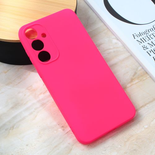 Futrola - maska Teracell Giulietta za Samsung A556 Galaxy A55 5G mat pink.