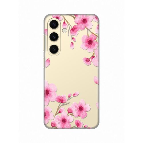 Silikonska futrola - maska print Skin za Samsung S921B Galaxy S24 Rose Flowers.