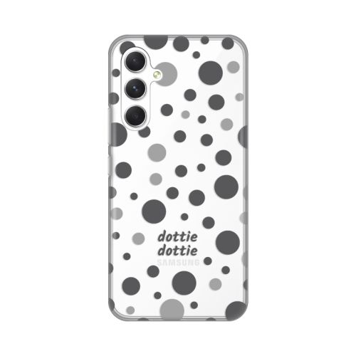 Silikonska futrola - maska print Skin za Samsung A546B Galaxy A54 5G Dottie Dottie Gray.