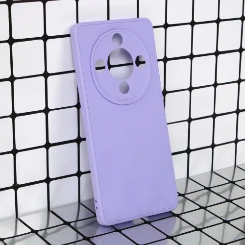 Futrola - maska 3D Camera za Huawei Honor Magic 6 lite ljubicasta.