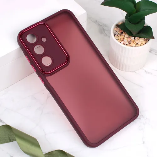 Futrola - maska Shining Camera za Samsung A356B Galaxy A35 5G crvena.