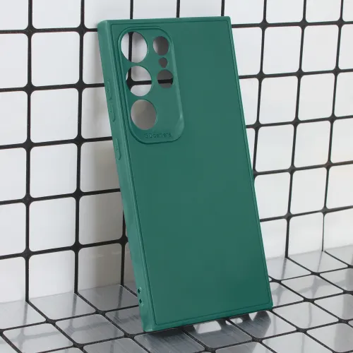 Futrola - maska 3D Camera za Samsung S928B Galaxy S24 Ultra tamno zelena.