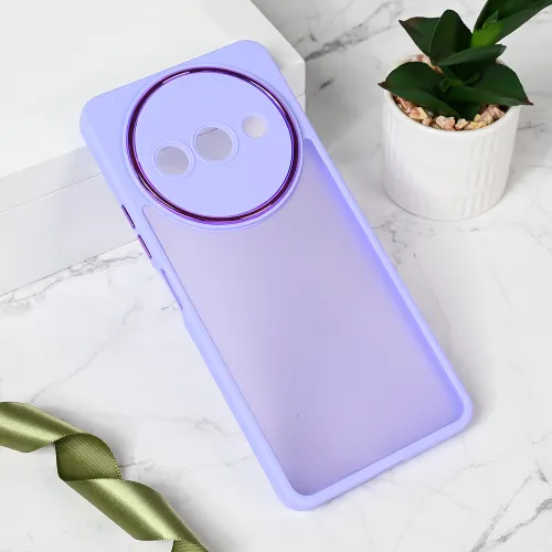 Futrola - maska Shining Camera za Xiaomi Redmi A3 ljubicasta.
