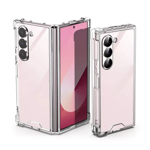 Futrola - maska Transparent Ice Cube za Samsung F956B Galaxy Z Fold 6.