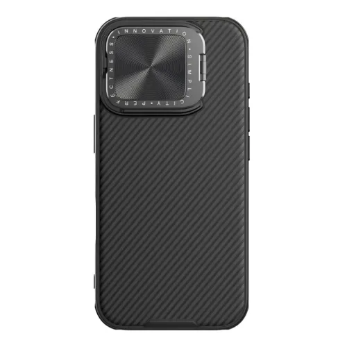 Futrola - maska Nillkin CamShield Prop Magnetic za iPhone 16 Pro 6.3 crna.