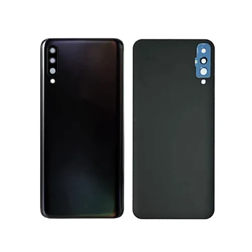 Poklopac za Samsung A705/Galaxy A70 2019 Black + staklo kamere (NO LOGO).