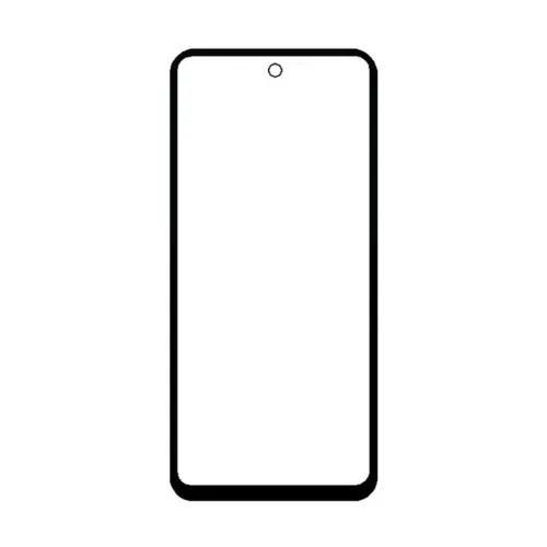 Staklo touchscreen-a + OCA za Xiaomi Redmi Note 9S Crno.