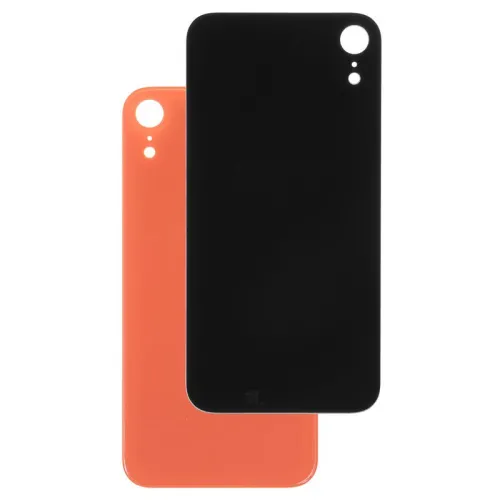 Poklopac za iPhone XR narandzasti sa vecom rupom za okular kamere (NO LOGO).