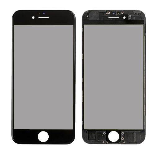 Staklo touchscreen-a+frame+OCA+polarizator za iPhone 6S 4,7 crno CO.