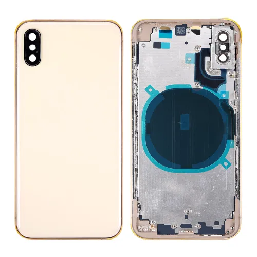 Oklop - Maska AAA za iPhone XS zlatni.