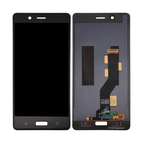 LCD ekran / displej za Nokia 8+touchscreen crni.