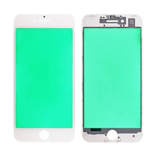 Staklo touchscreen-a+frame za iPhone 8 belo AAA RW.