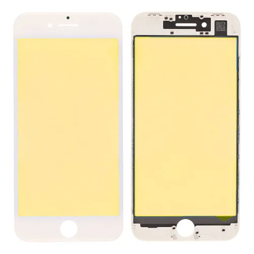 Staklo touchscreen-a+frame za iPhone 8 belo AAA.