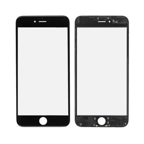 Staklo touchscreen-a+frame+OCA za iPhone 6 plus 5,5 crno AAA.